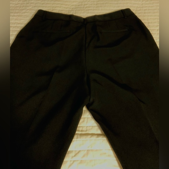 NWOT- Tahari ASL Noir Shannon Mid-rise Suit Pant Size 14 - Picture 10 of 13